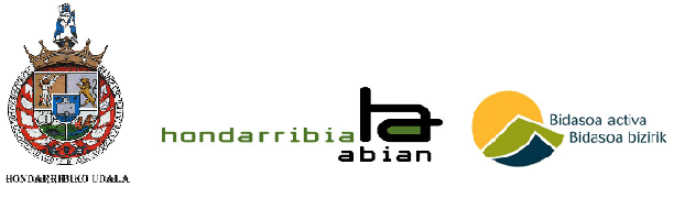 logo hondarribia +habian + bbizirik